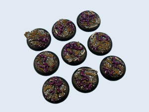 Dark Temple Bases, WRound 30mm (5)