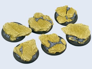 Shale Bases WRound 40mm (2)