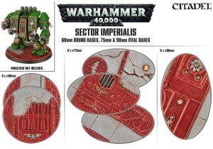 Sector Imperialis 60mm Round, 75mm Oval & 90mm Oval Bases