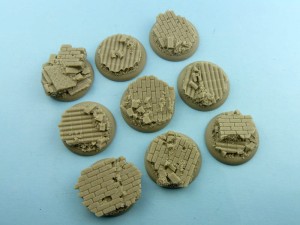 Old Factory Bases, WRound 30mm (5)