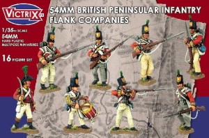 VX5401 - 54mm British Peninsular Infantry Flank Companies