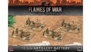 GBX91 10.5cm Artillery Battery (Plastic)