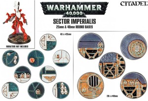 Sector Imperialis 25 & 40mm Round Bases